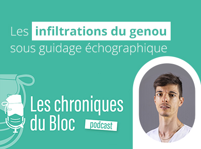 Les infiltrations du genou sous guidage échographique